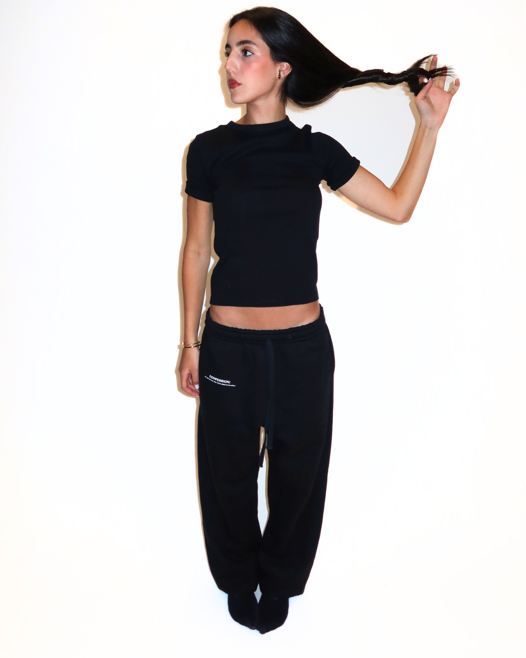 CALÇA PLANE THOUGHTS PRETA - Image 4