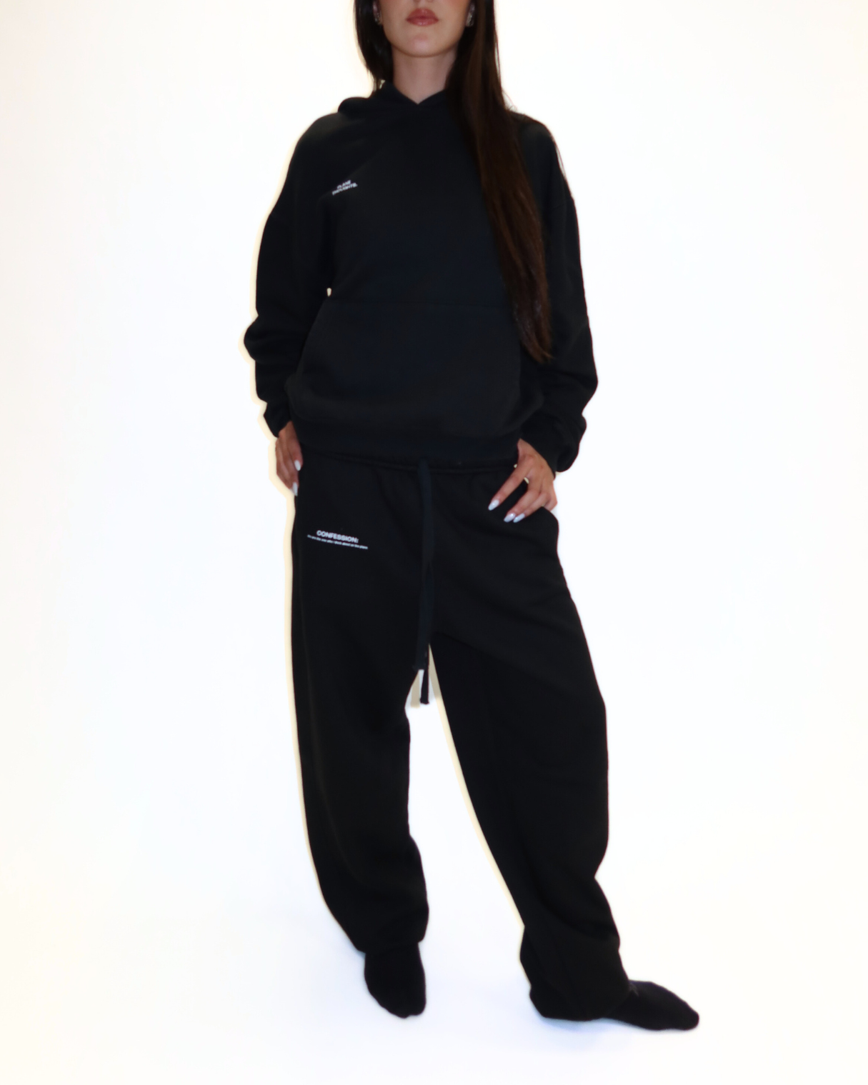 MOLETOM PLANE THOUGHTS PRETO - Image 4