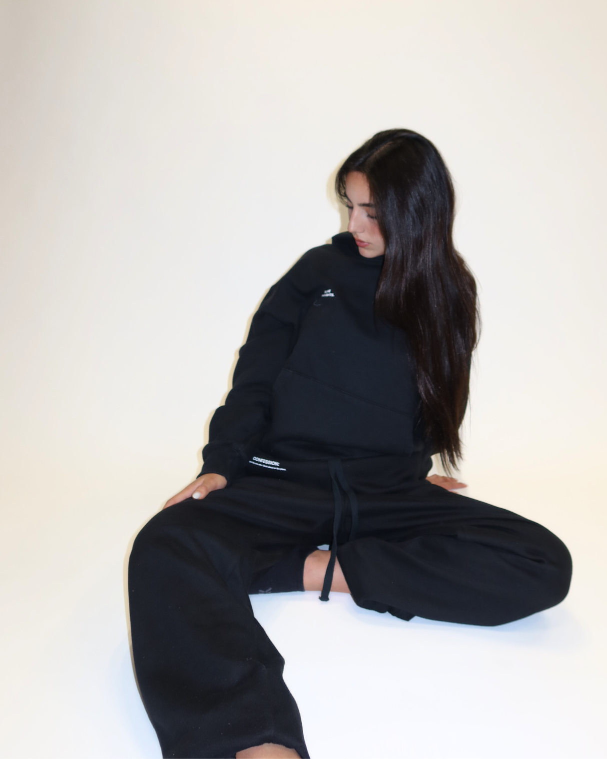 MOLETOM PLANE THOUGHTS PRETO - Image 6