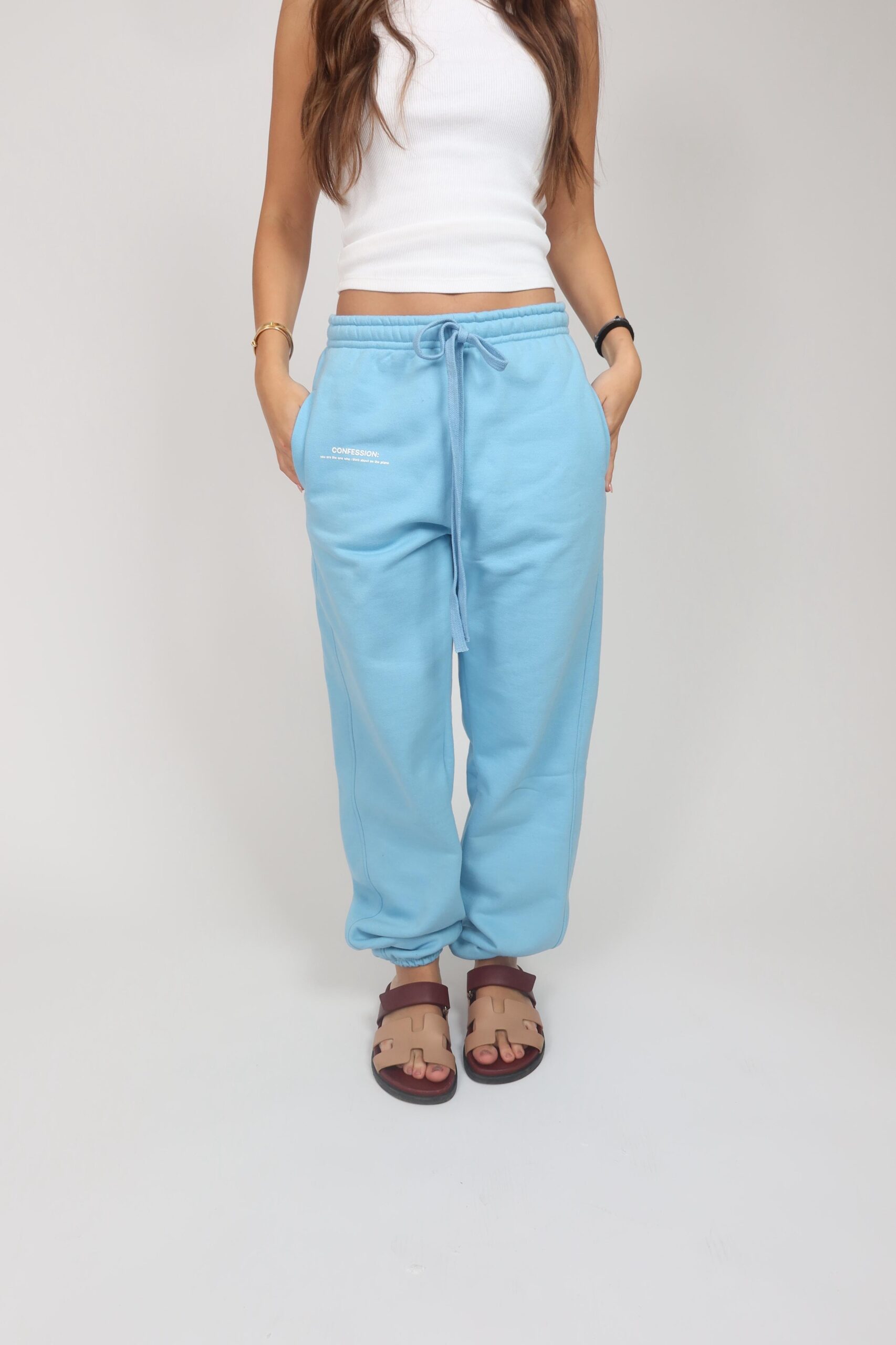 CALÇA PLANE THOUGHTS AZUL