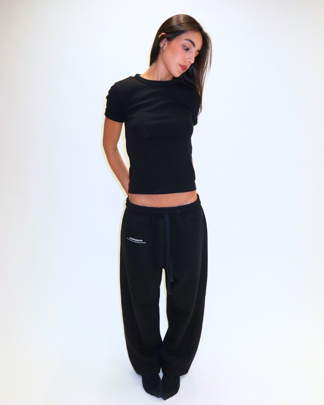 CALÇA PLANE THOUGHTS PRETA - Image 2