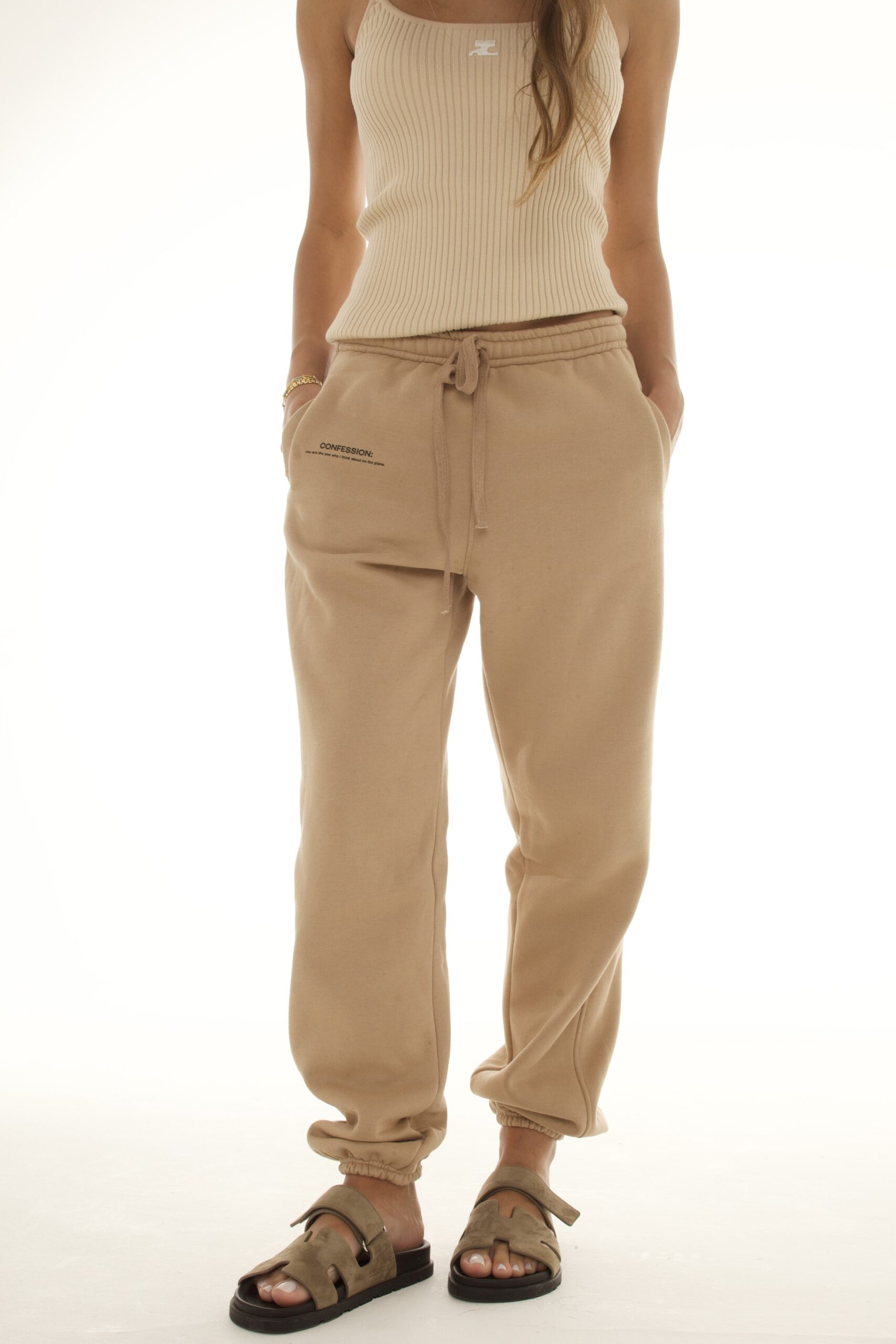 CALÇA PLANE THOUGHTS BEGE - Image 3