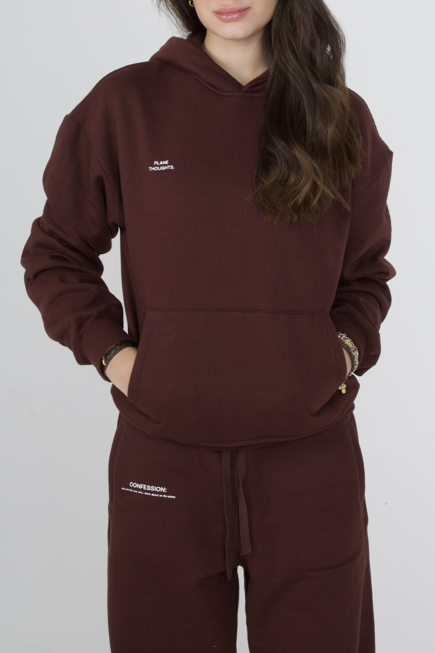 MOLETOM PLANE THOUGHTS MARROM - Image 9