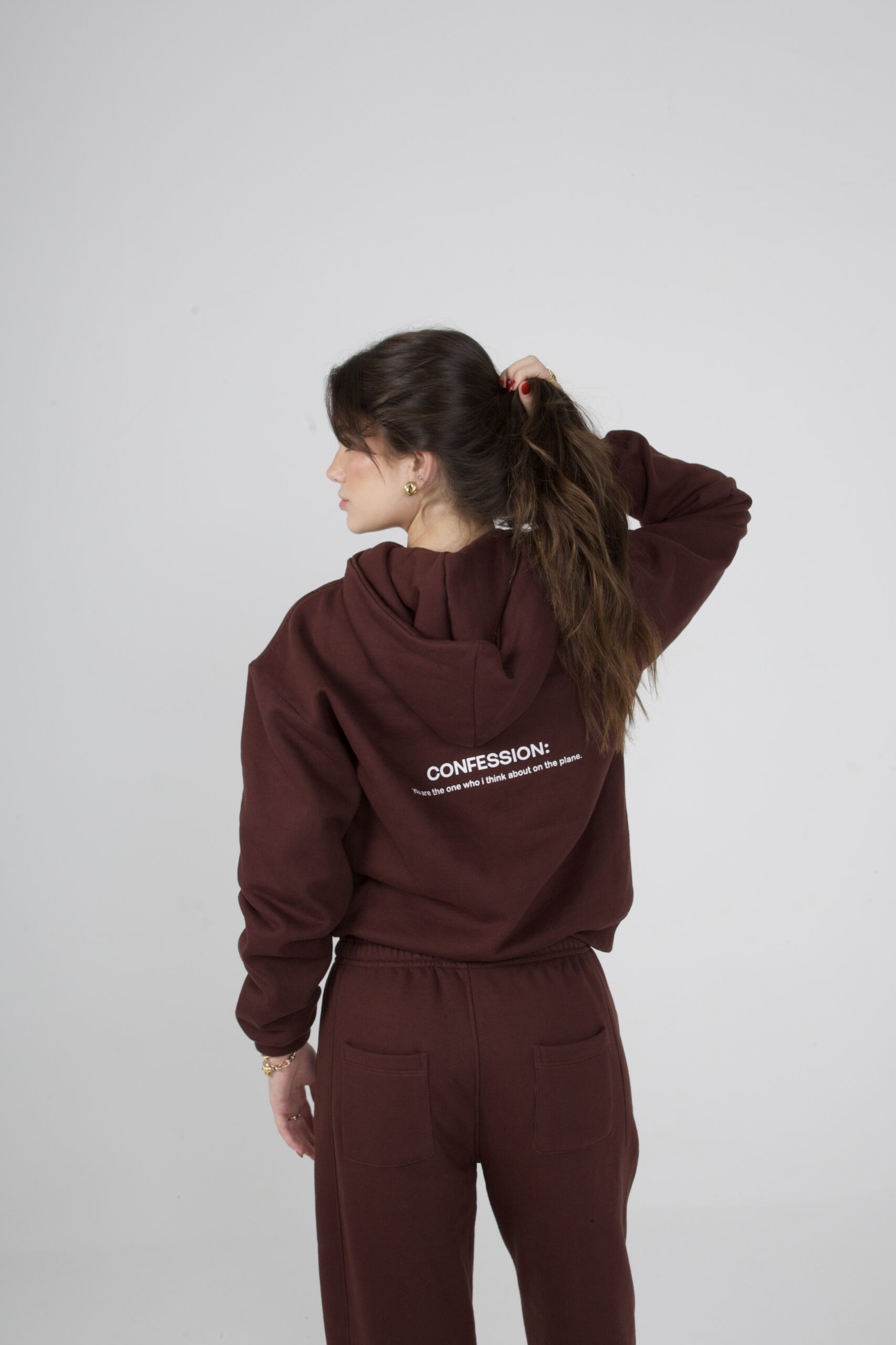 MOLETOM PLANE THOUGHTS MARROM - Image 16