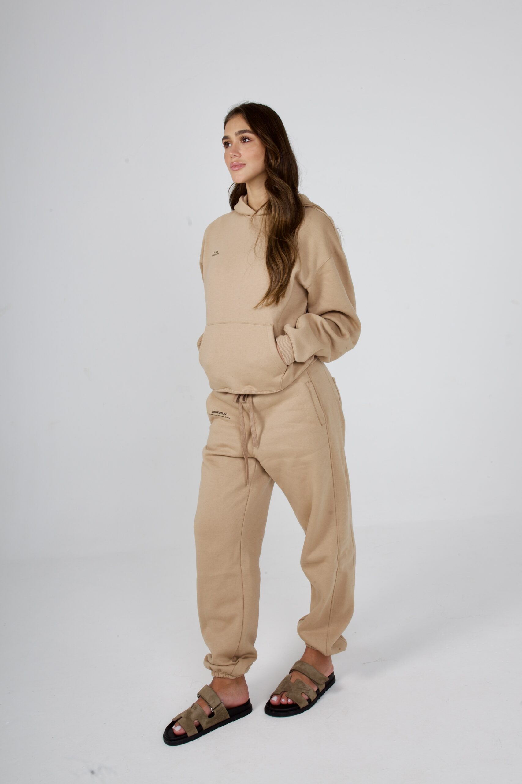 MOLETOM PLANE THOUGHTS BEGE - Image 3