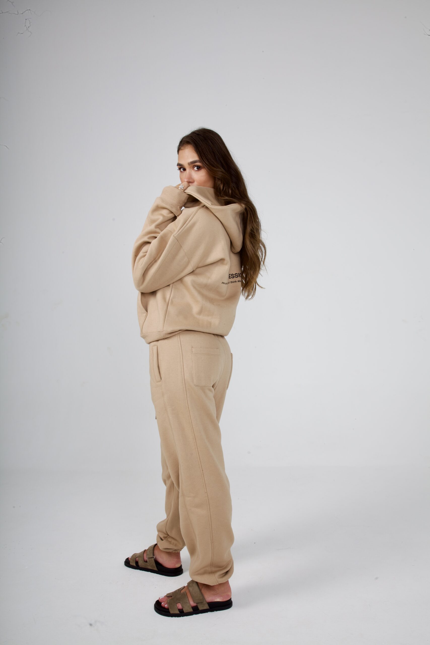 MOLETOM PLANE THOUGHTS BEGE - Image 5