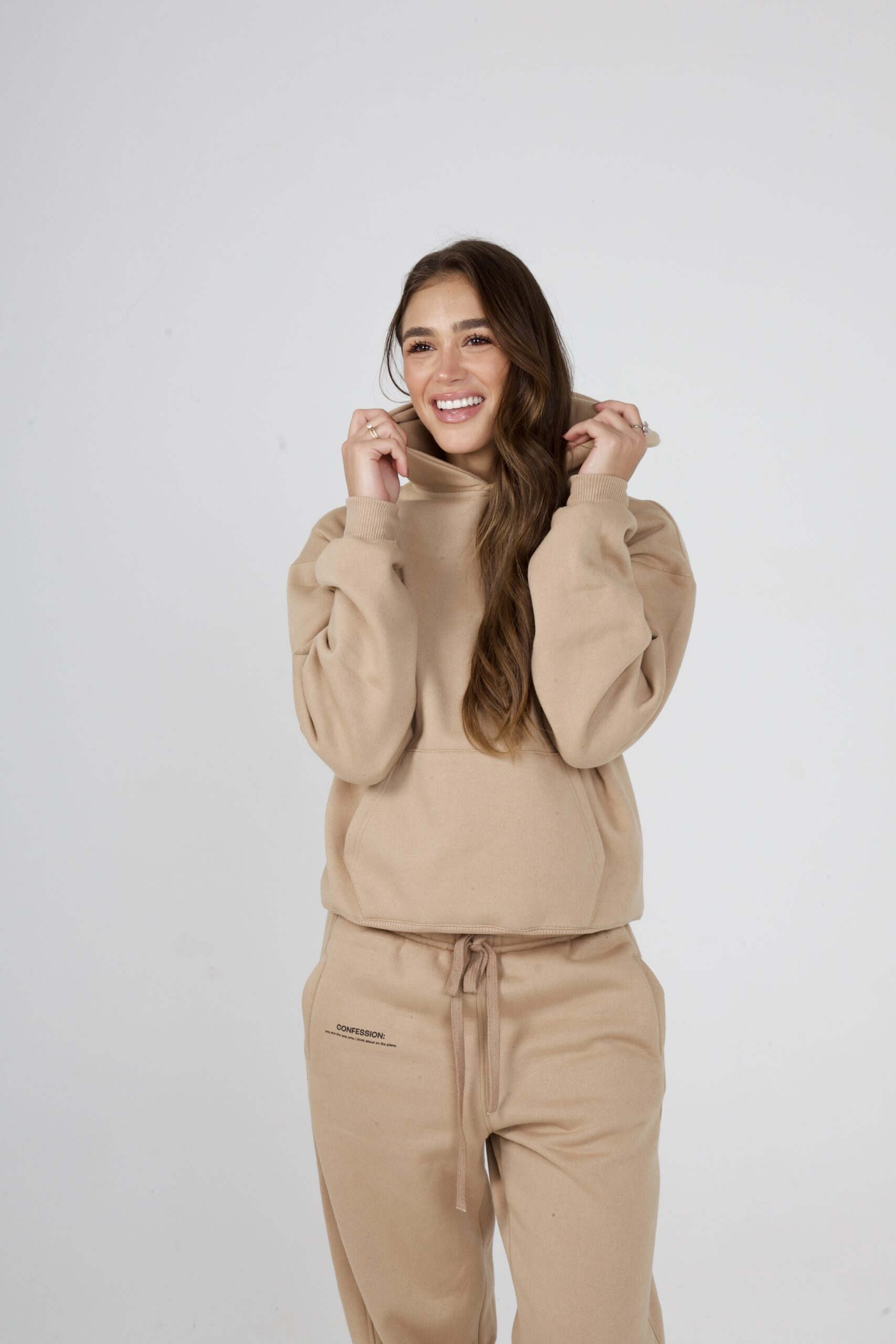 MOLETOM PLANE THOUGHTS BEGE - Image 9