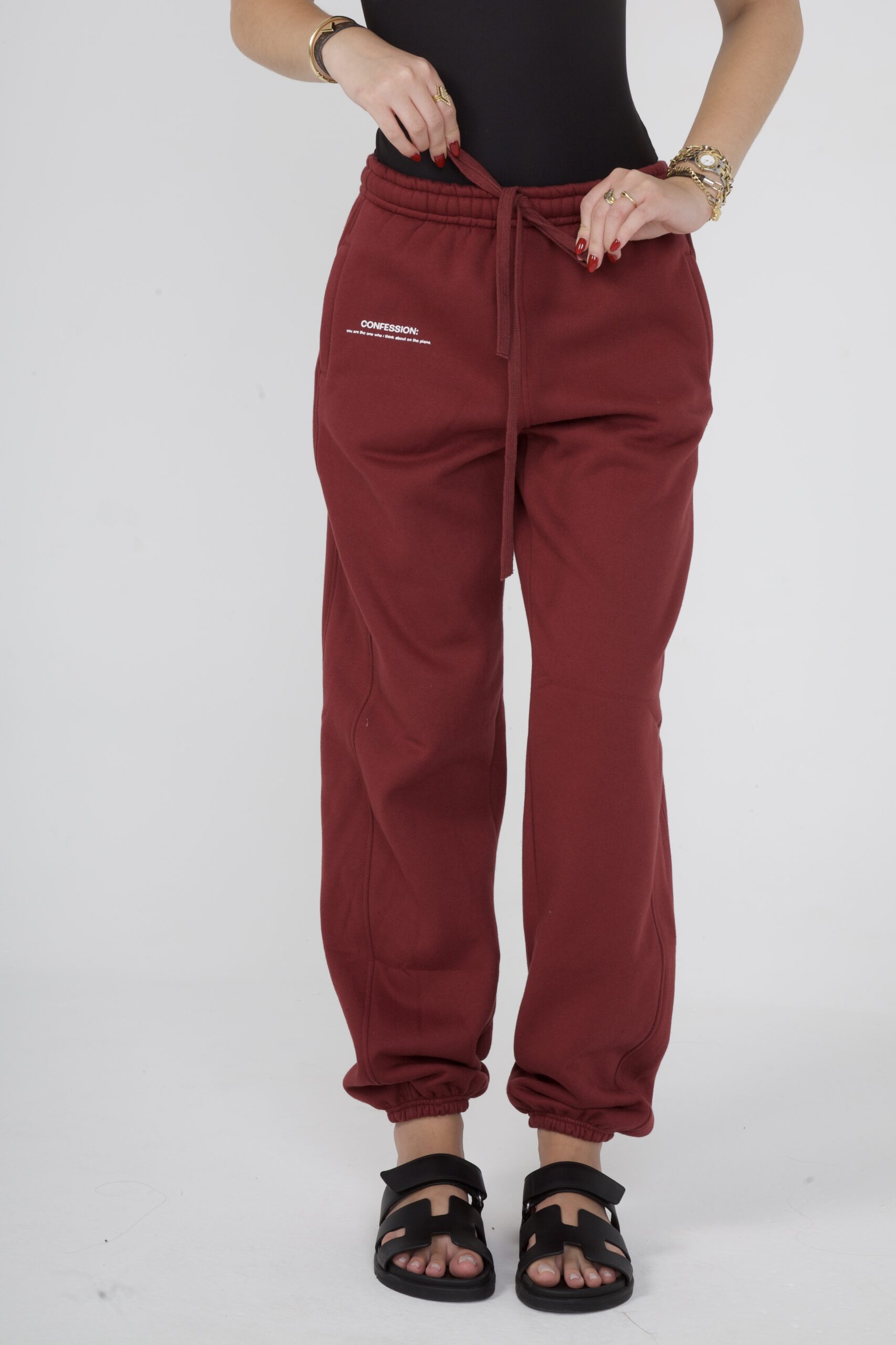 CALÇA PLANE THOUGHTS VINHO - Image 2