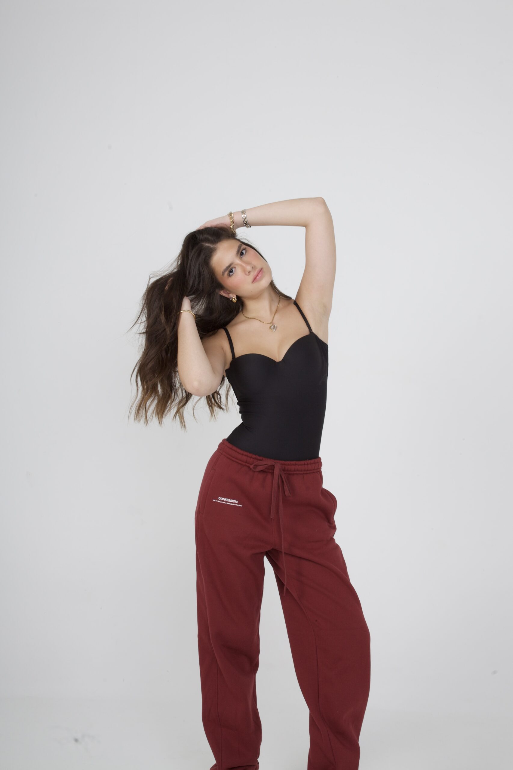 CALÇA PLANE THOUGHTS VINHO - Image 3