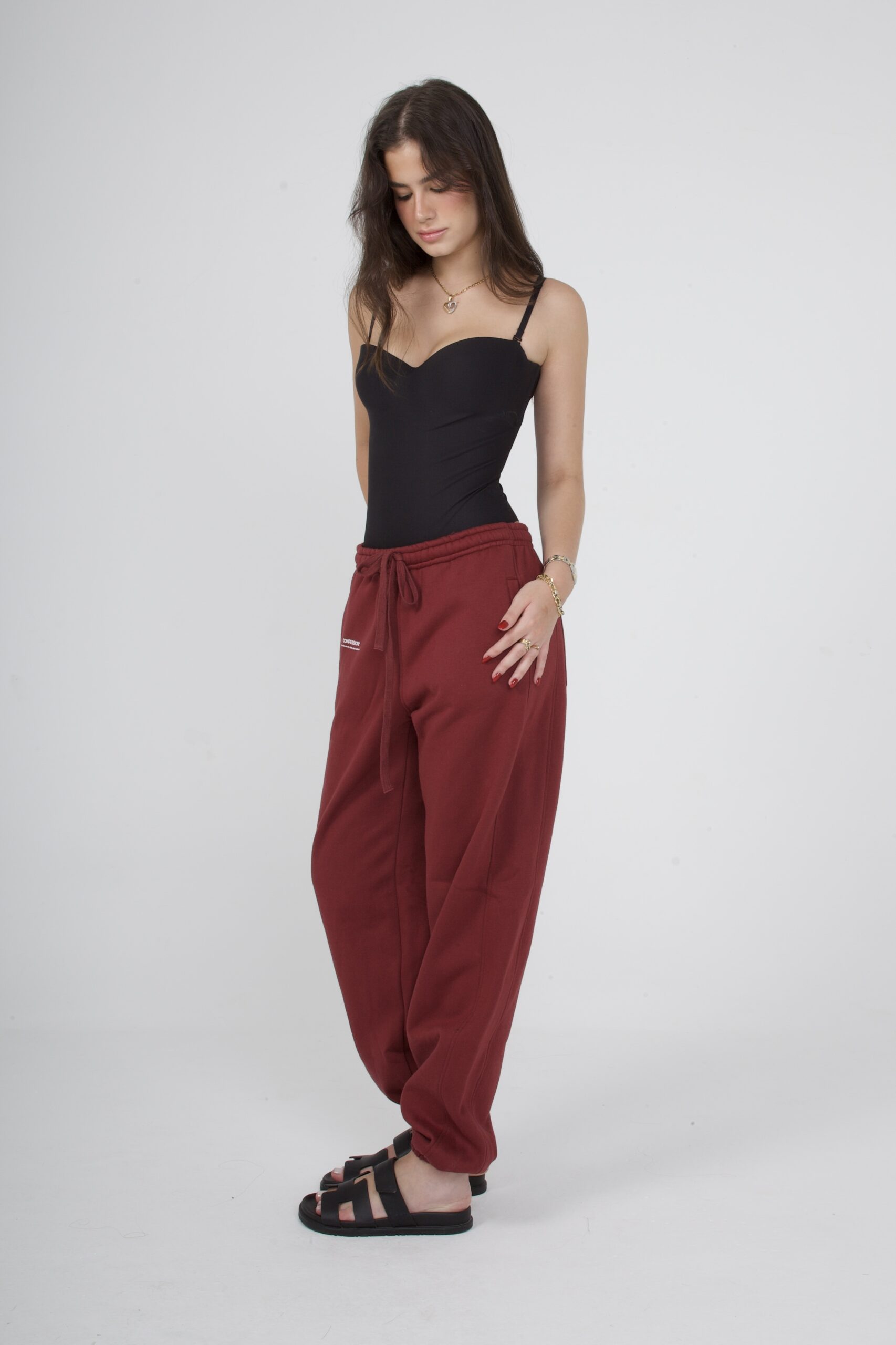 CALÇA PLANE THOUGHTS VINHO - Image 6