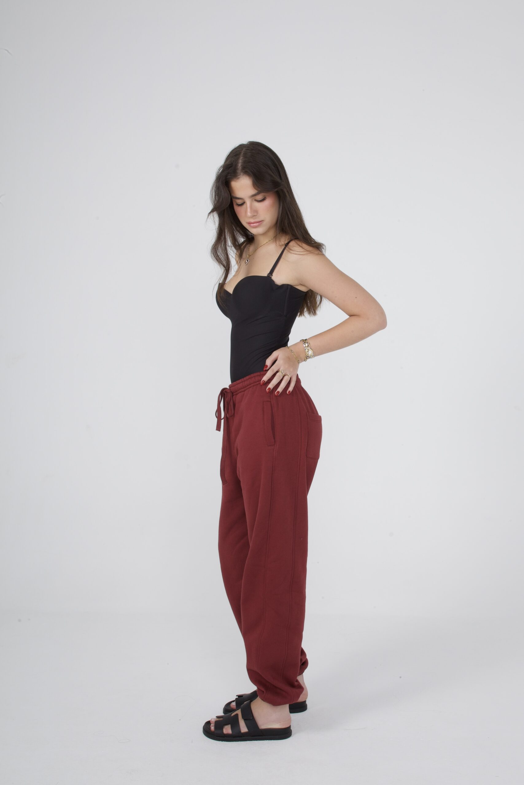 CALÇA PLANE THOUGHTS VINHO - Image 8