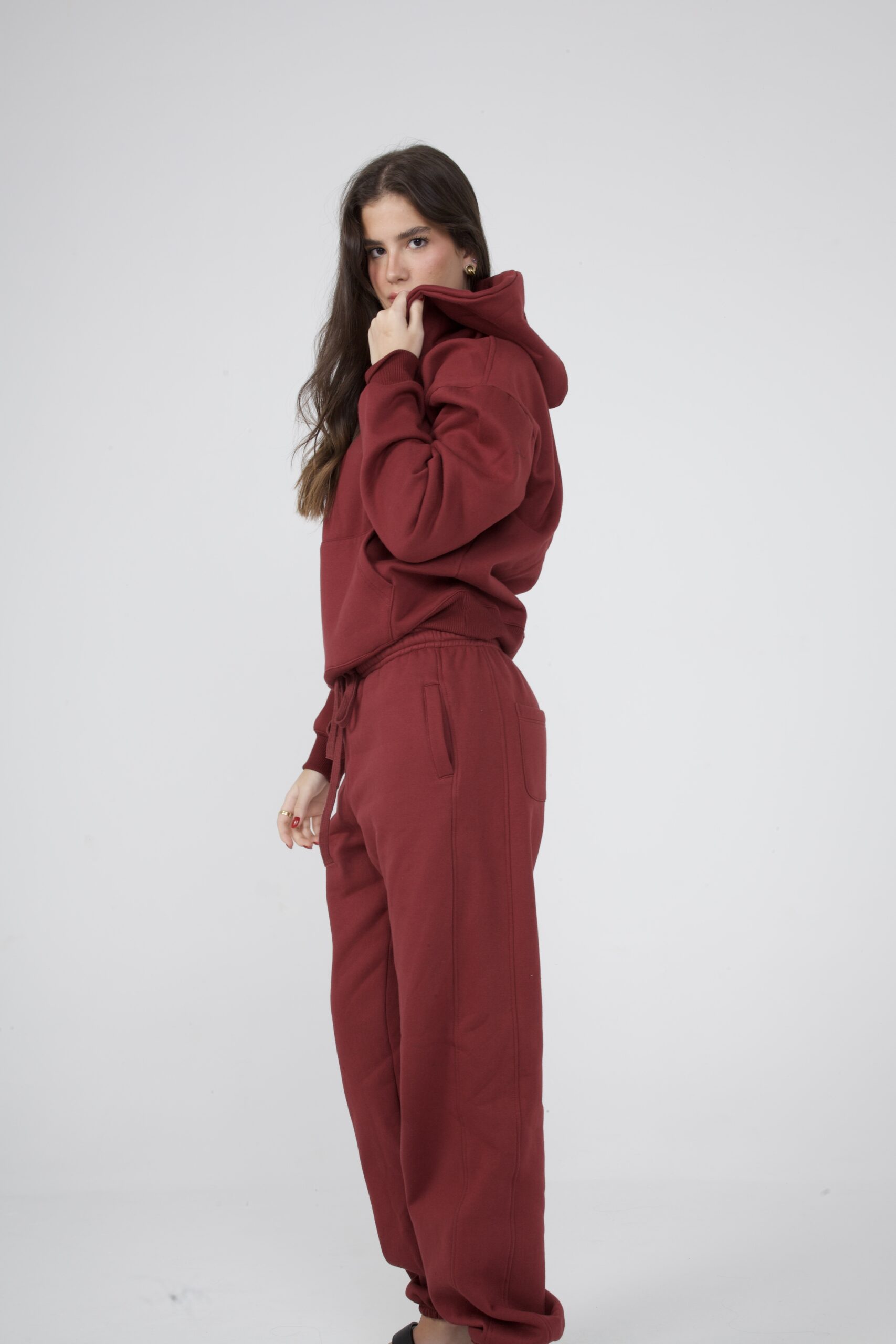 MOLETOM PLANE THOUGHTS VINHO - Image 9