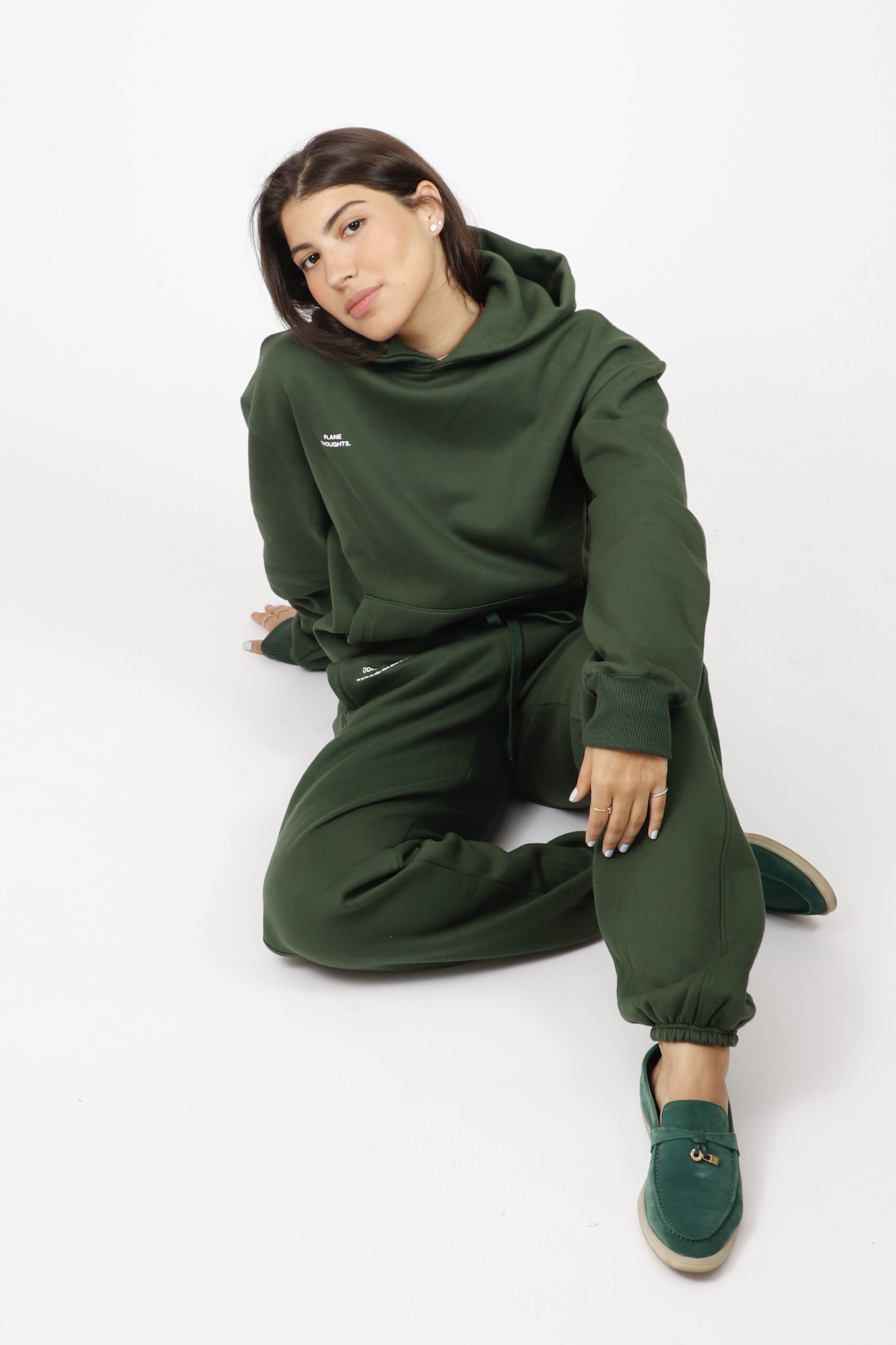 MOLETOM PLANE THOUGHTS VERDE - Image 3