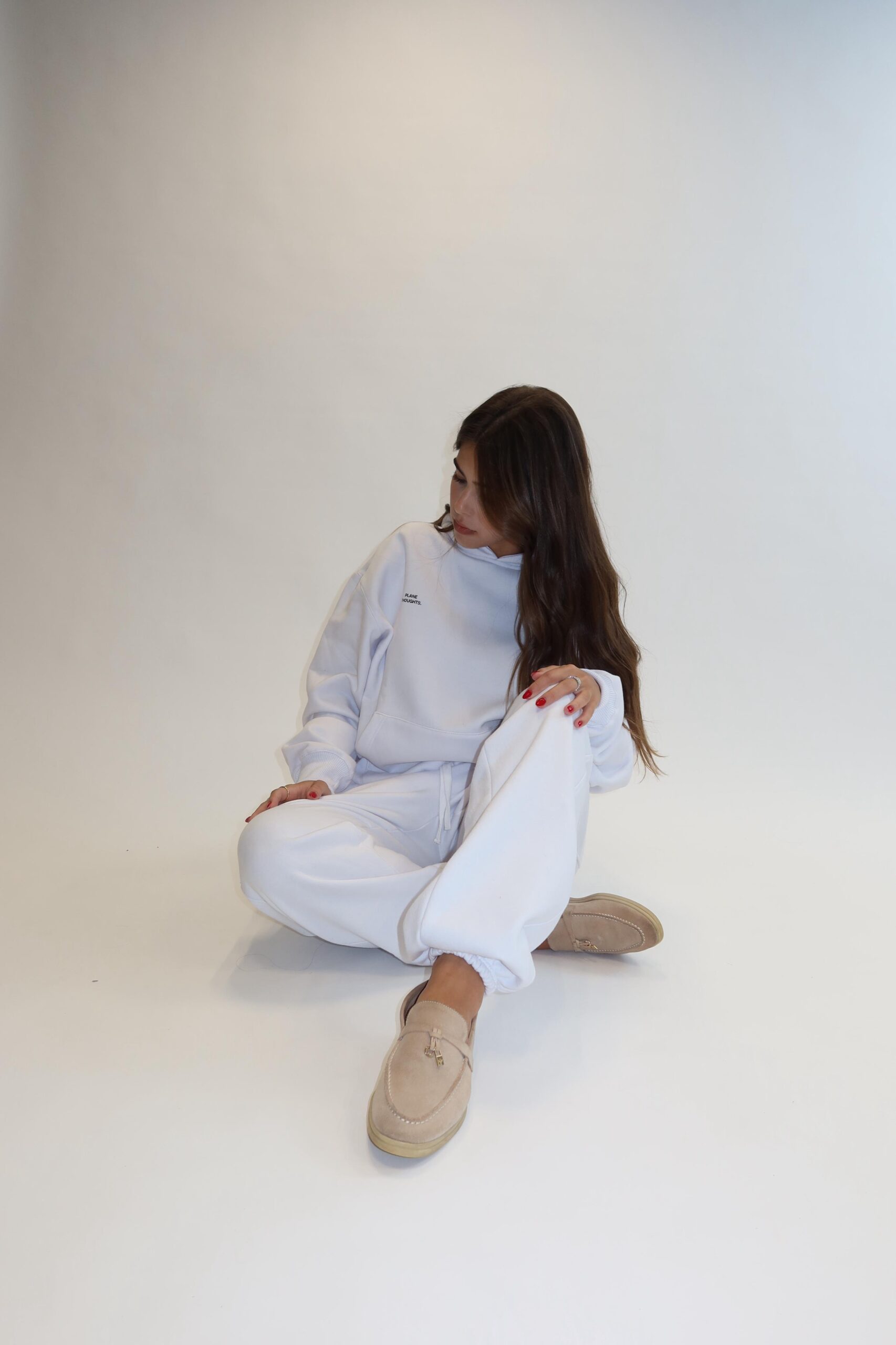 MOLETOM PLANE THOUGHTS BRANCO - Image 6