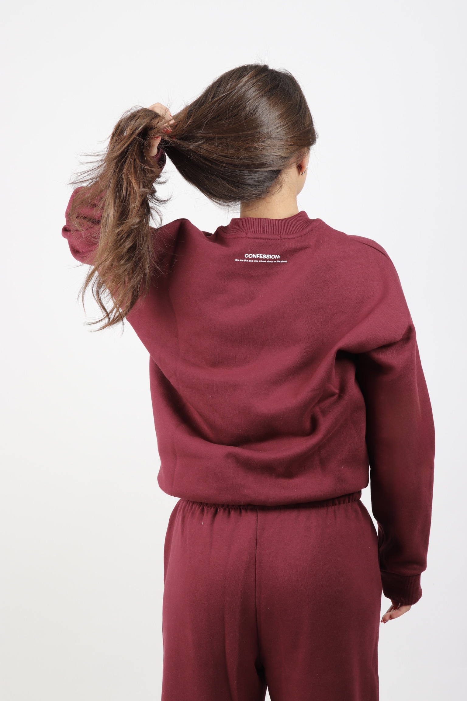 MOLETOM ALTITUDE BORDEAUX - Imagem 5